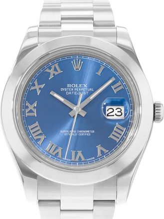 Rolex Pre-owned Rolex Datejust II Automatic Chronometer White Dial Mens Watch 116300 WRO
