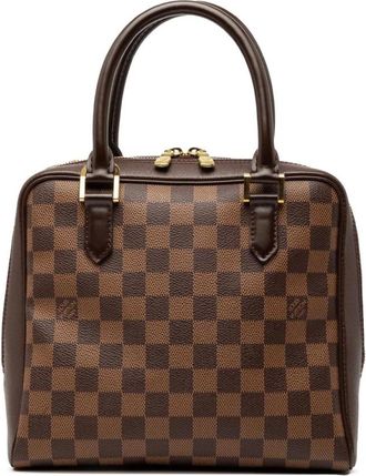 Louis Vuitton Pre-owned Handbags, female, Brown, Size: ONE SIZE Pre-owned Leather Satchel Handbag