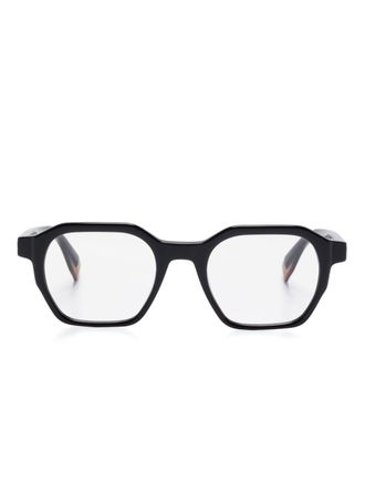 Gigi Studios Roosevelt glasses - unisex - Acetate - One Size - Black