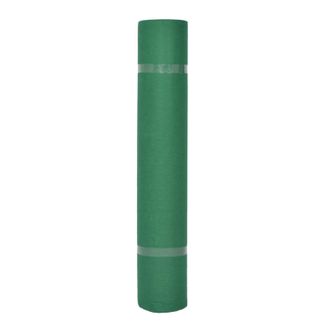 vidaXL Alfombra Liso Verde 1 X 12 M Tela Vidaxl