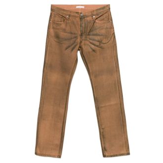 Helmut Lang Hombre, Vaqueros, Naranja, Talla: W31