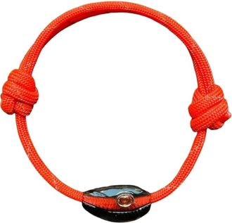 Dezso by Sara Beltran Onyx Sillimanite klassieke cowrie armband - Roze