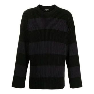 Balenciaga BB Striped Sweater Black 657404T31984058