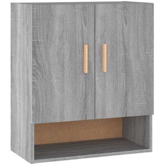 vidaXL Armario De Pared Madera Contrachapada Gris Sonoma 60x31x70 Cm Vidaxl