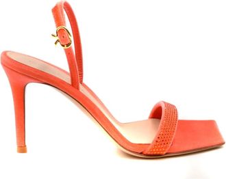 Gianvito Rossi Stijlvolle Sandaal voor Vrouwen - Dames - Sandalen met hakken - Oranje - 36 EU - Schoenen