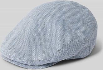 M&uuml;ller Headwear Schieberm&uuml;tze aus Leinen-Mix Modell Gatsby in Blau, Gr&ouml;&szlig;e L