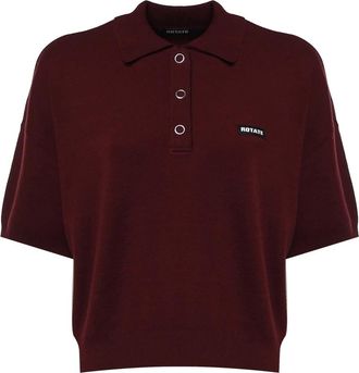 Rotate Rotate Birger Christensen, Donna, Top, Rosso, S, new