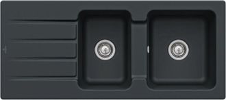 Villeroy & Boch Fregadero Villeroy Et Boch Architectura 80 Negro De 1,5 Senos