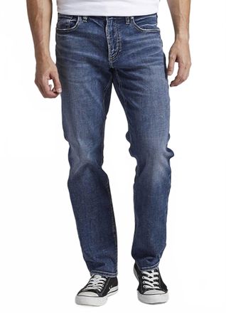 Silver Jeans Co Eddie Jean In Indigo