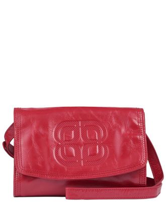 L.k. Bennett Lk Bennett Dana Embossed Patent Crossbody