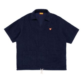 Human Made Pile Pullover Shirt Navy HM31SH015-NVY