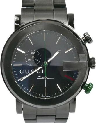 Gucci Pre-owned Watches, male, Black, Size: ONE SIZE Pre-owned Vintage Wristwatch