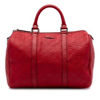 Gucci Pre-owned Gucci Medium Guccissima Joy Boston Bag Ladies D8H23HTUX1PGIULW