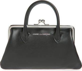 Comme Des Gar&ccedil;ons Frame Top Handle Bag in Black at Nordstrom