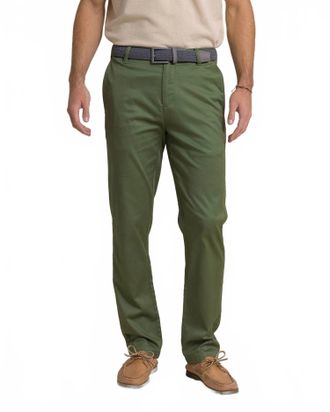 Southern Tide Mens Channel Marker Stretch Chino Pant In Cedar Green