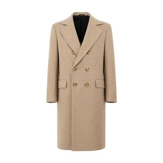 Kiton Heren, Mantels, Bruin, Maat: XL