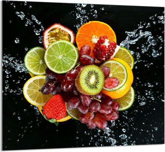 OEM Panel De Vidrio Para Cocina 65x60 Fruta