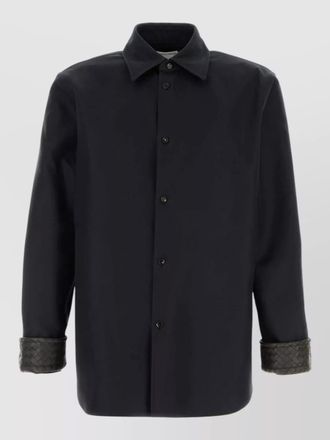 Bottega Veneta oversized cotton shirt jacket