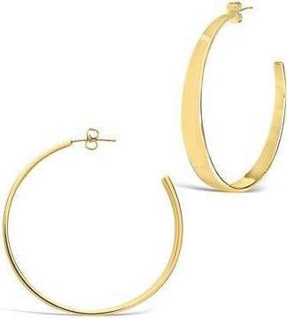 Sterling Forever Graduated Hoop Earrings in Gold at Nordstrom Rack