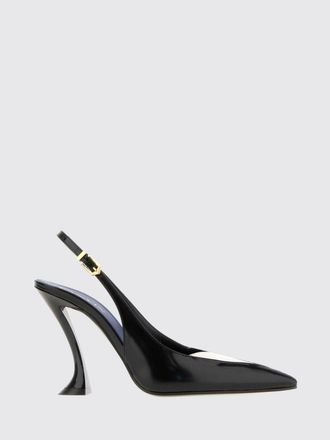 Lanvin D&eacute;collet&eacute; slingback Serenade in nappa con tacco alto scultoreo