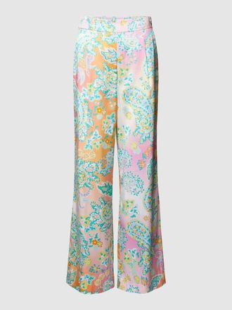 Herzen&rsquo;s Angelegenheit Loose Fit Stoffhose aus Seiden-Mix in Orange, Gr&ouml;&szlig;e 42