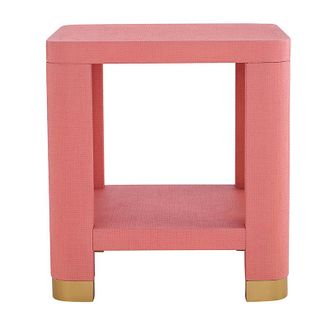 Ballard Designs Capri Side Table - Peony - Ballard Designs