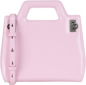 Ferragamo Mini Wanda Leather Top-Handle Bag