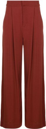 Lenny Niemeyer high-rise wide-leg trousers - Red