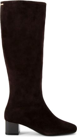 Carvela Womens Suede Cleo Knee Boots - Brown - Size UK 8