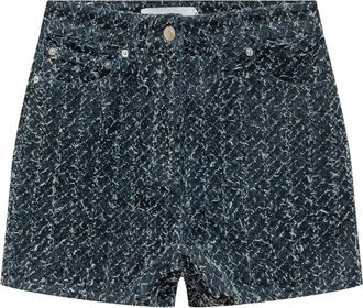 Iro Valentin Shorts - Dames - Bermuda - Blauw - XS - Denim - Korte Broeken