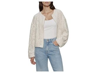 Sanctuary Leila Lace Jacket Womens Jacket Collagen : LG (US 10-12), Cotton/Nylon