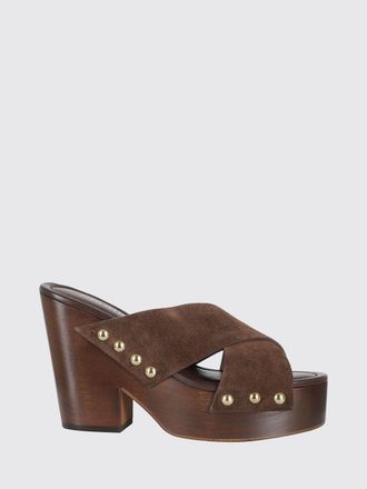 PARIS TEXAS Mules Marisol in camoscio