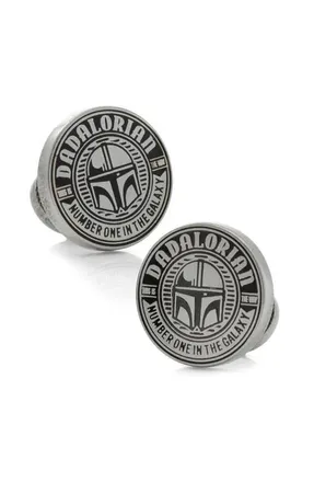 Cufflinks Inc. Dadalorian Cuff LInks in Silver at Nordstrom