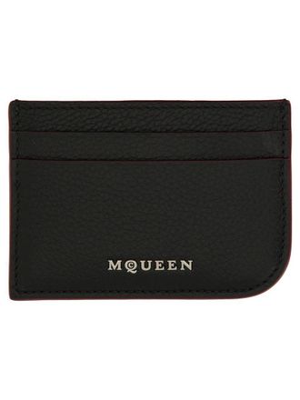 Alexander McQueen Leather Card Holder