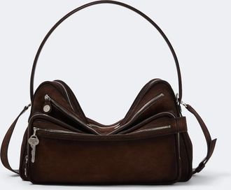 Acne Studios Borsa a spalla Camero in suede