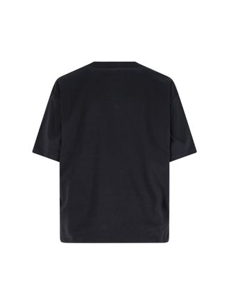 Balmain Womens T-Shirts And Polos Black Cotton
