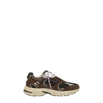Crime London Schoenen, Dames, Bruin, 39 EU, Leer, Fugitive 9094 Sneaker