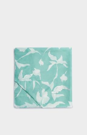 Katie Loxton Printed Foil Scarf in Floral at Nordstrom
