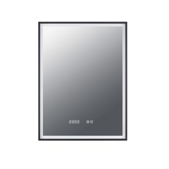 Paco Home Paco Home - Led Espejo Ba&ntilde;o Interruptor T&aacute;ctil Funci&oacute;n Memoria Elegante Moderna Cosm&eacute;tica Tipo 6, 60x80 Cm