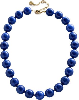 BaubleBar Jane Beaded Necklace in Blue at Nordstrom