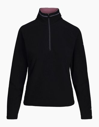 Trespass Womens Trespass Womens/Ladies Skylar Fleece Top - Black - Size: 18/20