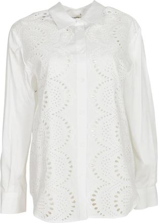 P.A.R.O.S.H. Parosh Shirts White - Dames - Overhemden - Wit - M - Overhemden