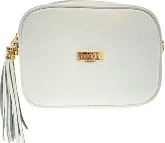 Baldinini White Cowhide Crossbody Womens Bag