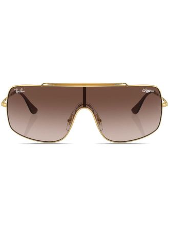 Ray-Ban Occhiali da sole Wings III a mascherina - Oro
