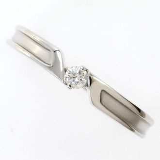 C&A White Gold White Gold (14K) Band Ring (Pre-Owned)