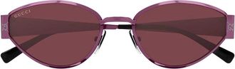 Gucci Sunglasses Gg1853 S 004 Fuchsia/Red Womens