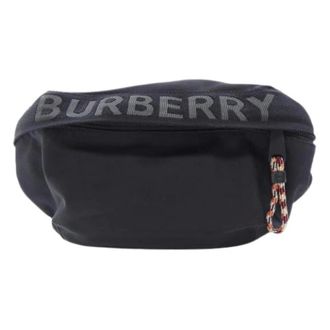 Burberry Pre-owned Belt Bags, female, Black, Size: ONE SIZE Pre-owned Vintage Belt Bag