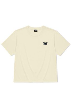 Dalix Butterfly Relaxed Midweight Jersey Tee at Nordstrom, Size Xx-Large