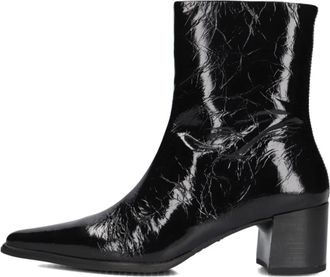 Vagabond Schoenen, Dames, Zwart, 39 EU, Wol, Elegante Zwarte Enkellaarsjes Giselle