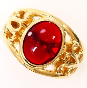 C&A Yellow Gold Yellow Gold (18K) Band Ring (Pre-Owned)